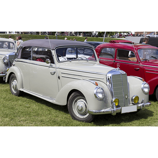Manual De Taller Mercedes Benz W187 (1951–1955) Ingles