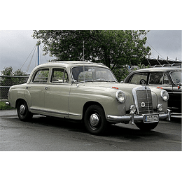 Manual De Taller Mercedes Benz W105 (1956–1959) Ingles
