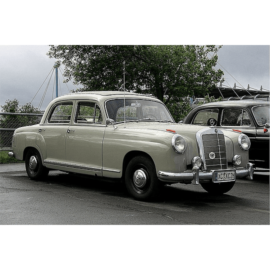 Manual De Taller Mercedes Benz W105 (1956–1959) Ingles