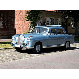 Manual De Taller Mercedes Benz W128 (1958–1960) Ingles