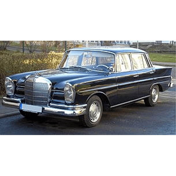 Manual De Taller Mercedes Benz W111 (1959-1971) Ingles