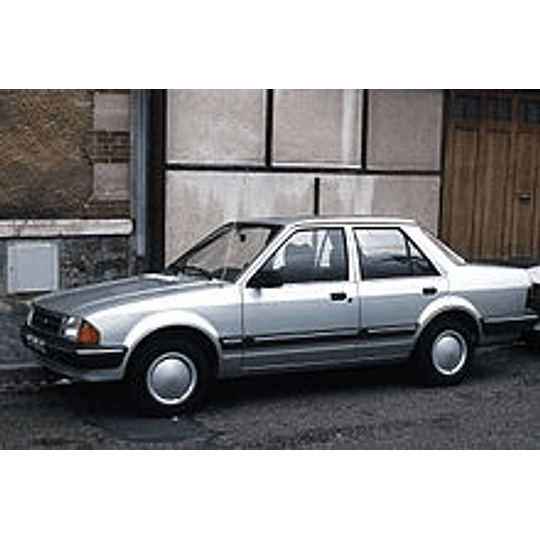 Manual De Taller Ford Orion (1983–1986) Ingles