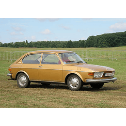 Manual De Taller Volkswagen 412 (1972-1974) Ingles