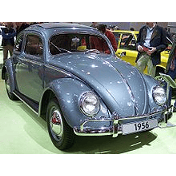 Manual De Taller Volkswagen Beetle (1950–1959) Ingles