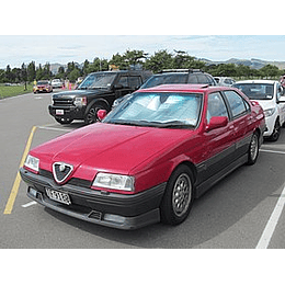 Manual De Usuario Alfa Romeo 164 (1987–1998) Ingles