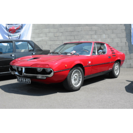 Manual De Taller Alfa Romeo Montreal (1970–1977) Ingles