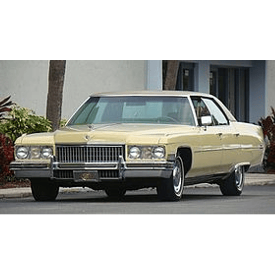 Manual De Despiece Cadillac Deville (1971–1976) Español