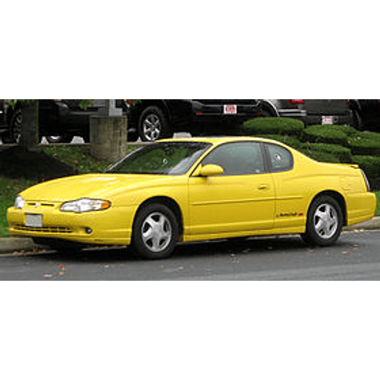 Manual De Despiece Chevrolet Monte Carlo (2000–2007) Español