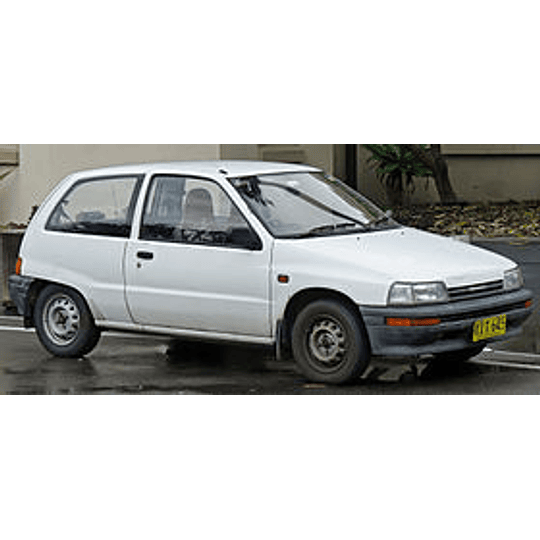 Manual De Despiece Daihatsu Charade (1988–1993) Español