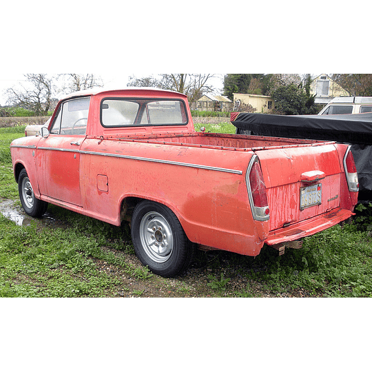 Manual De Taller Datsun 320 (1962–1965) Ingles