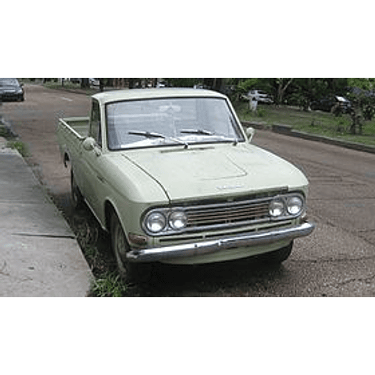 Manual De Taller Datsun 520 (1965–1972) Ingles