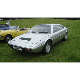 Manual De Taller Ferrari 308 GT4 (1973–1980) Ingles