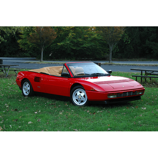 Manual De Taller Ferrari Mondial (1988–1993) Ingles