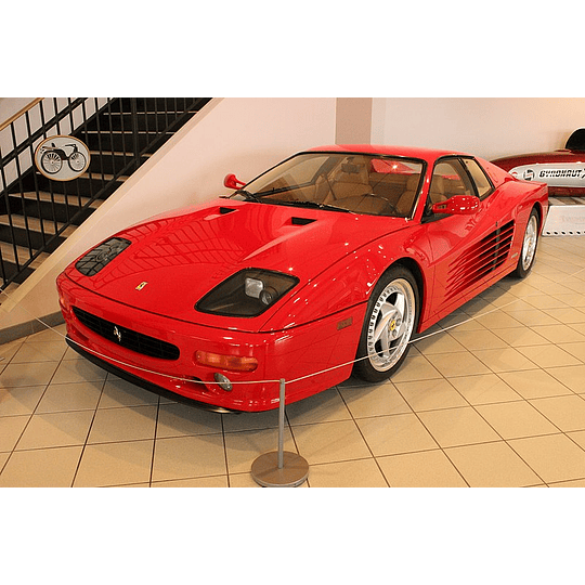 Manual De Taller Ferrari F512M (1995–1996) Ingles
