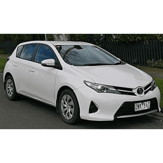 Manual De Despiece Toyota Auris (2012–2018) Español