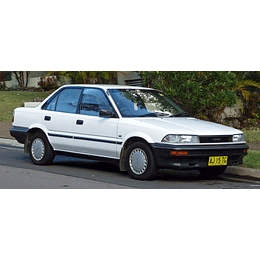 Manual De Despiece Toyota Corolla (1987–1992) Español