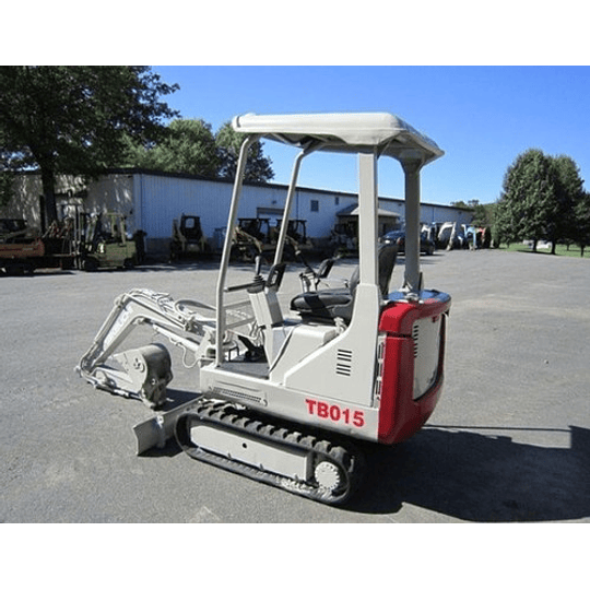 Manual De Taller Takeuchi TB015