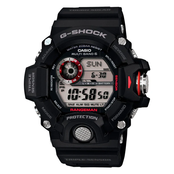 CASIO G-SHOCK RANGEMAN GW-9400 本体 G-Shock Rangeman GW9400-1DR: Triple Sensor | Intervalo11