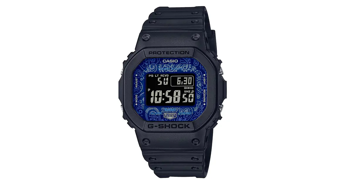 Reloj Casio G-Shock Solar Azul Paisley GW-B5600BP-1DR