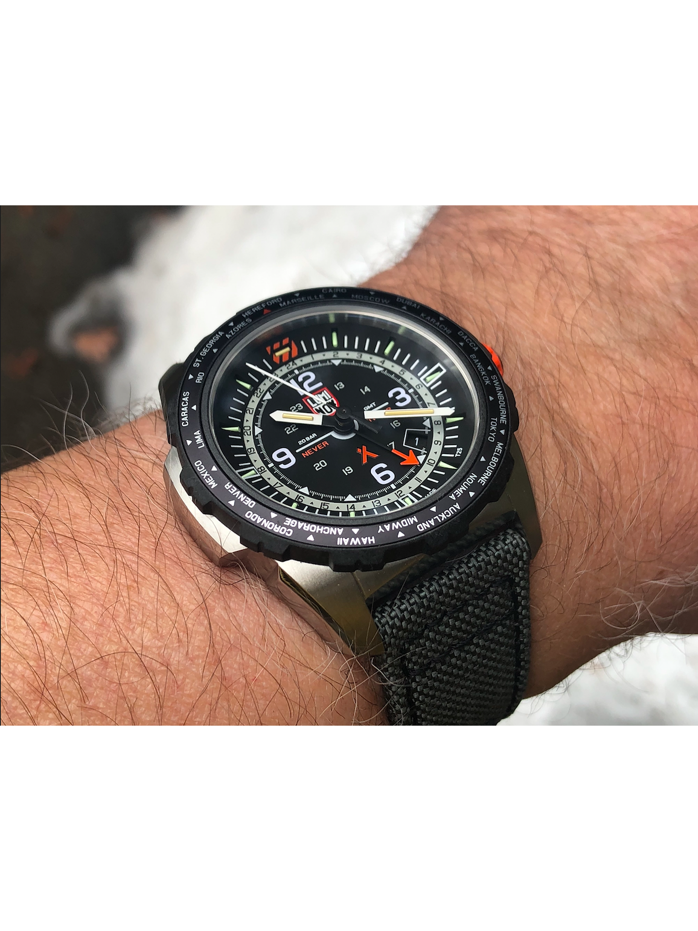 Reloj Luminox Bear Grylls Survival Air GMT XB.3761 7