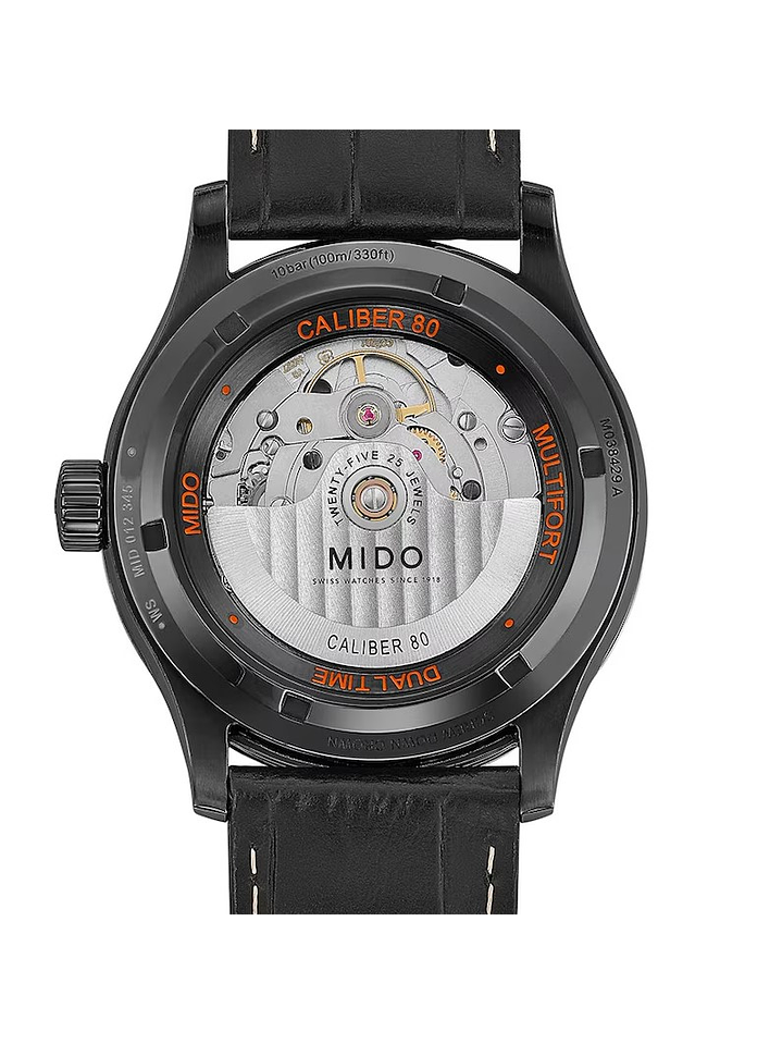 Reloj Mido Multifort Dual Time Automático M038.429.36.051.00 2