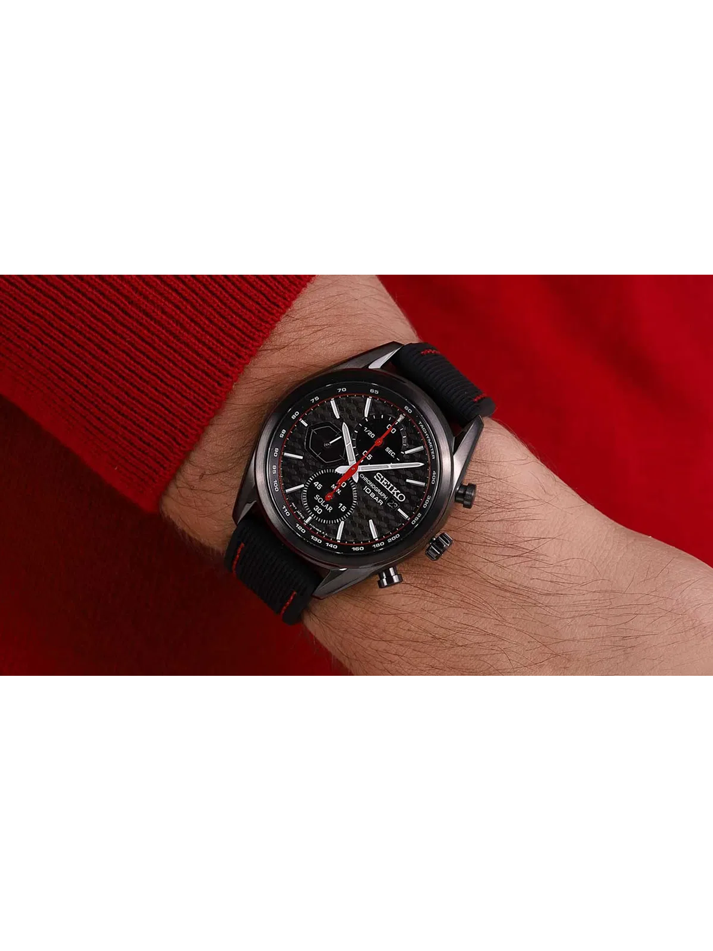 Reloj Seiko Solar Black SSC777P1 7