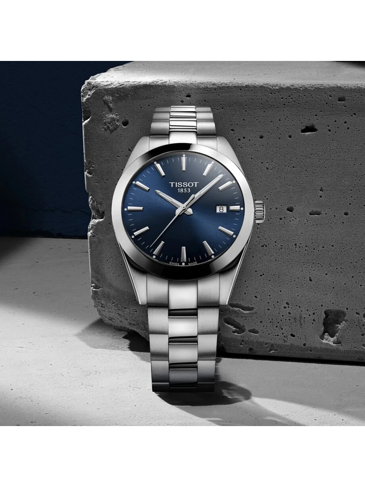 Reloj Tissot Gentleman Quartz 40mm T127.410.11.041.00 7