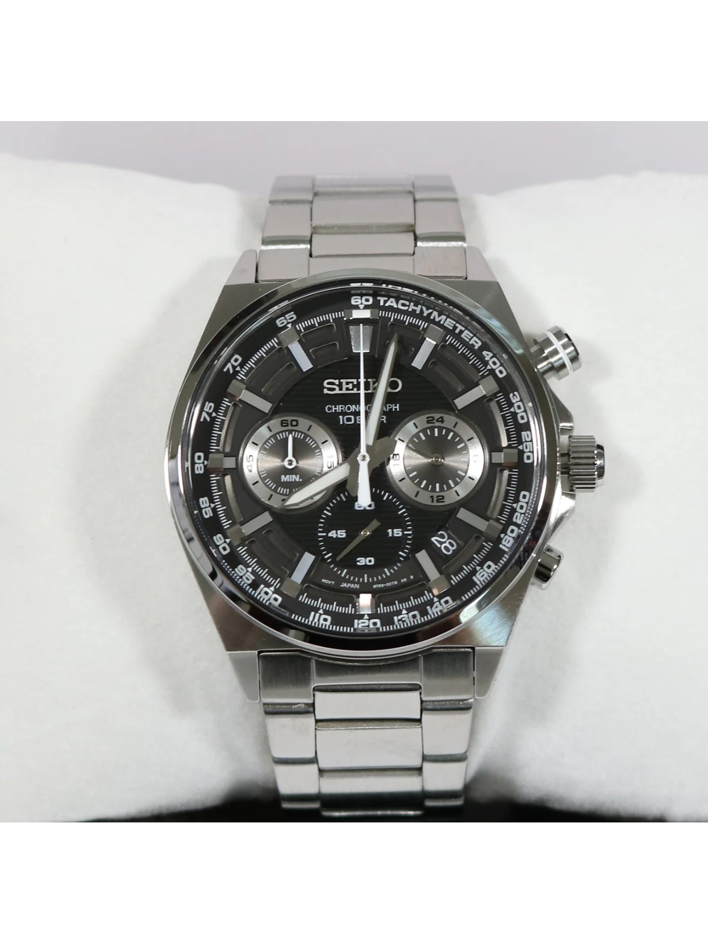 Reloj Seiko Essentials Cronógrafo Cuarzo SSB397P1 5