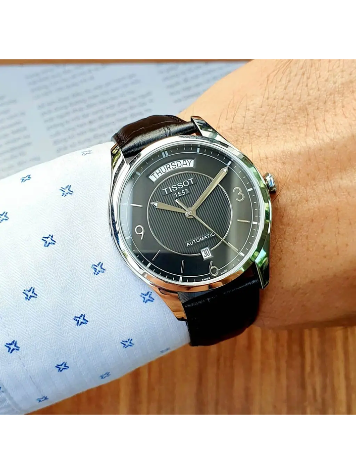 Reloj Tissot T-One Automático Day-Date T038.430.16.057.00 5