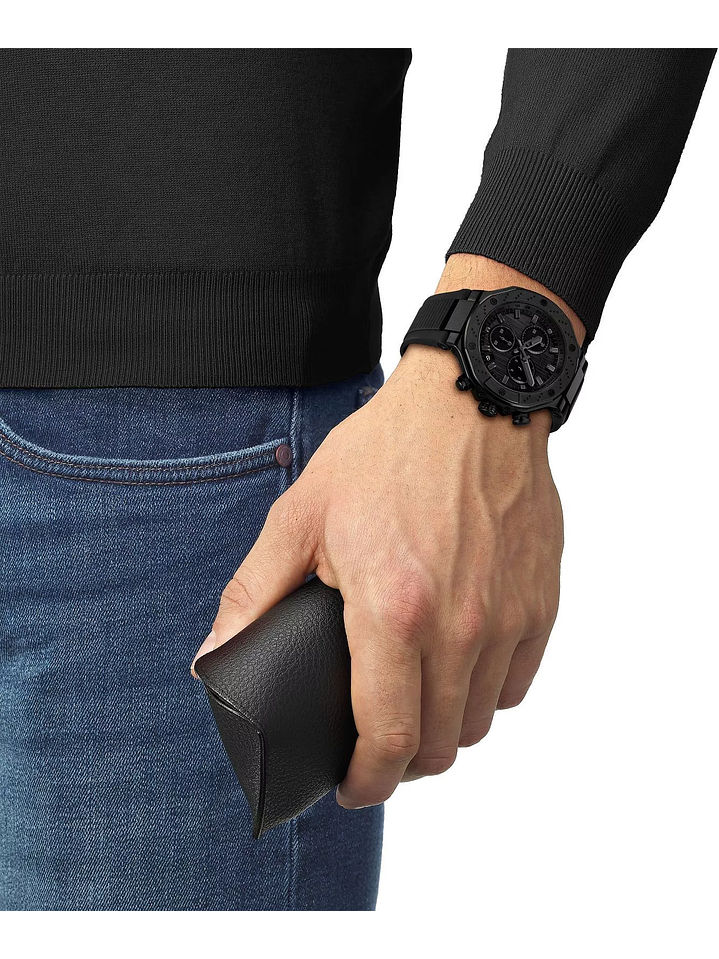 Reloj Tissot T-Sport Cronógrafo 45mm T141.417.37.061.00 6