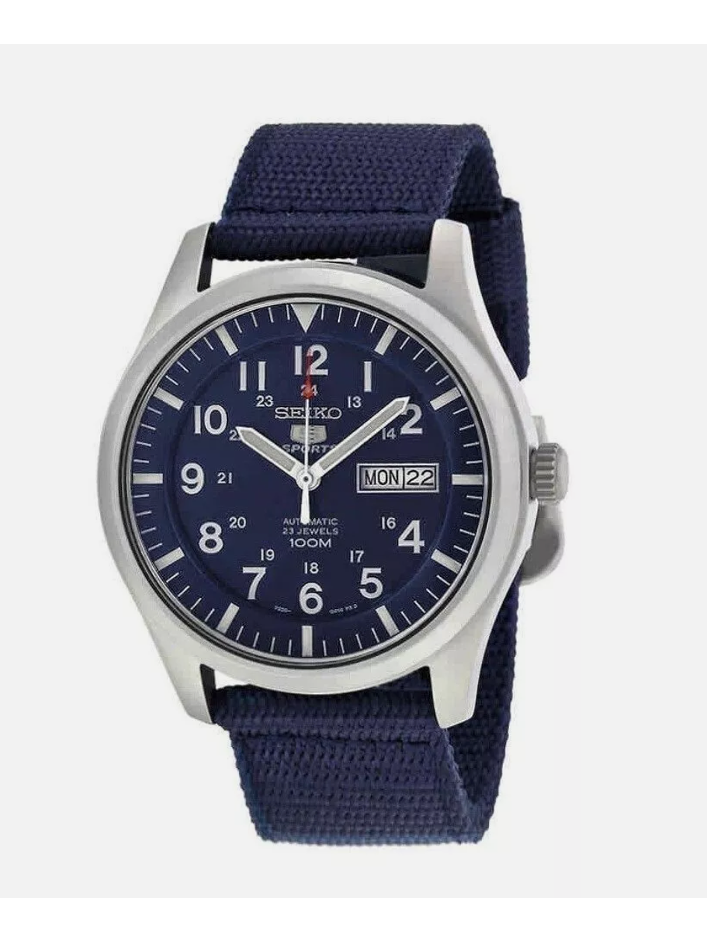 Reloj Automático Seiko 5 Sports SNZG11K1 Azul 42mm 1