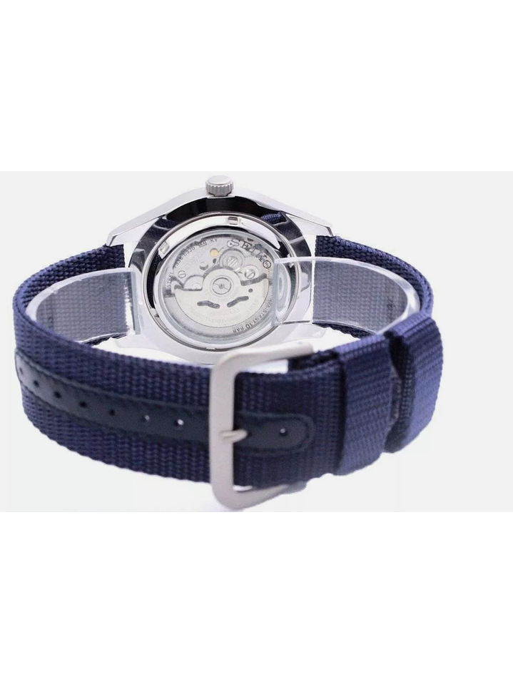Reloj Automático Seiko 5 Sports SNZG11K1 Azul 42mm 3