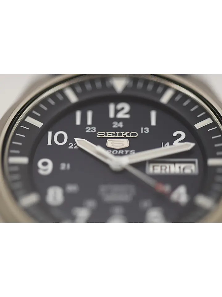 Reloj Automático Seiko 5 Sports SNZG11K1 Azul 42mm 5