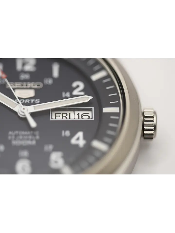 Reloj Automático Seiko 5 Sports SNZG11K1 Azul 42mm 6