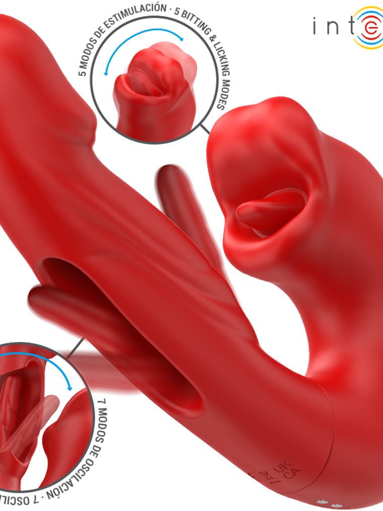 INTENSO - NATHY VIBRADOR DUPLO COM BOCA 6