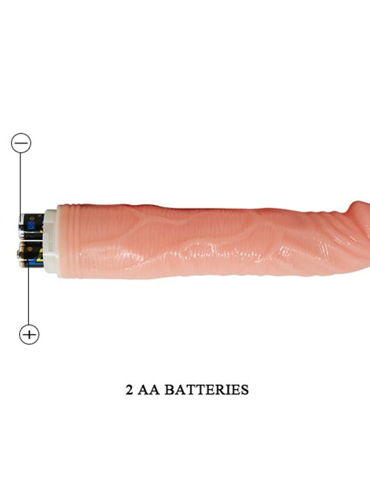 VIBRADOR REALISTA NATURAL 22 CM 3