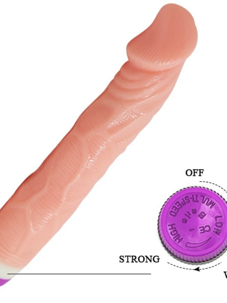 VIBRADOR REALISTA NATURAL 22 CM 6
