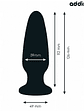 PLUG ANAL COM JOIA DE SILICONE TAMANHO L 12,6 CM - Thumbnail 2