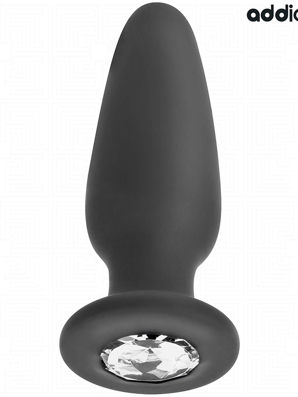 PLUG ANAL COM JOIA DE SILICONE TAMANHO L 12,6 CM 3