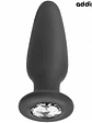 PLUG ANAL COM JOIA DE SILICONE TAMANHO L 12,6 CM - Thumbnail 3