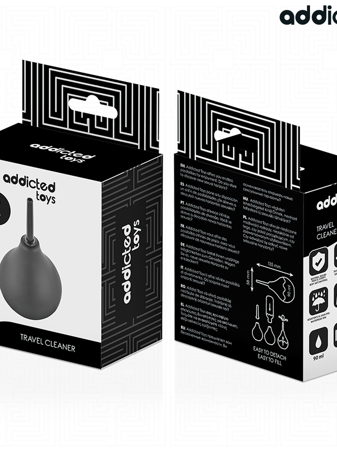  LIMPADOR ANAL DE VIAGEM TAMANHO S 90 ML 5