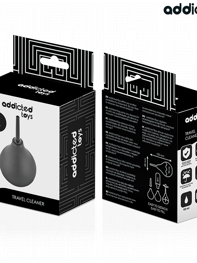  LIMPADOR ANAL DE VIAGEM TAMANHO S 90 ML 5