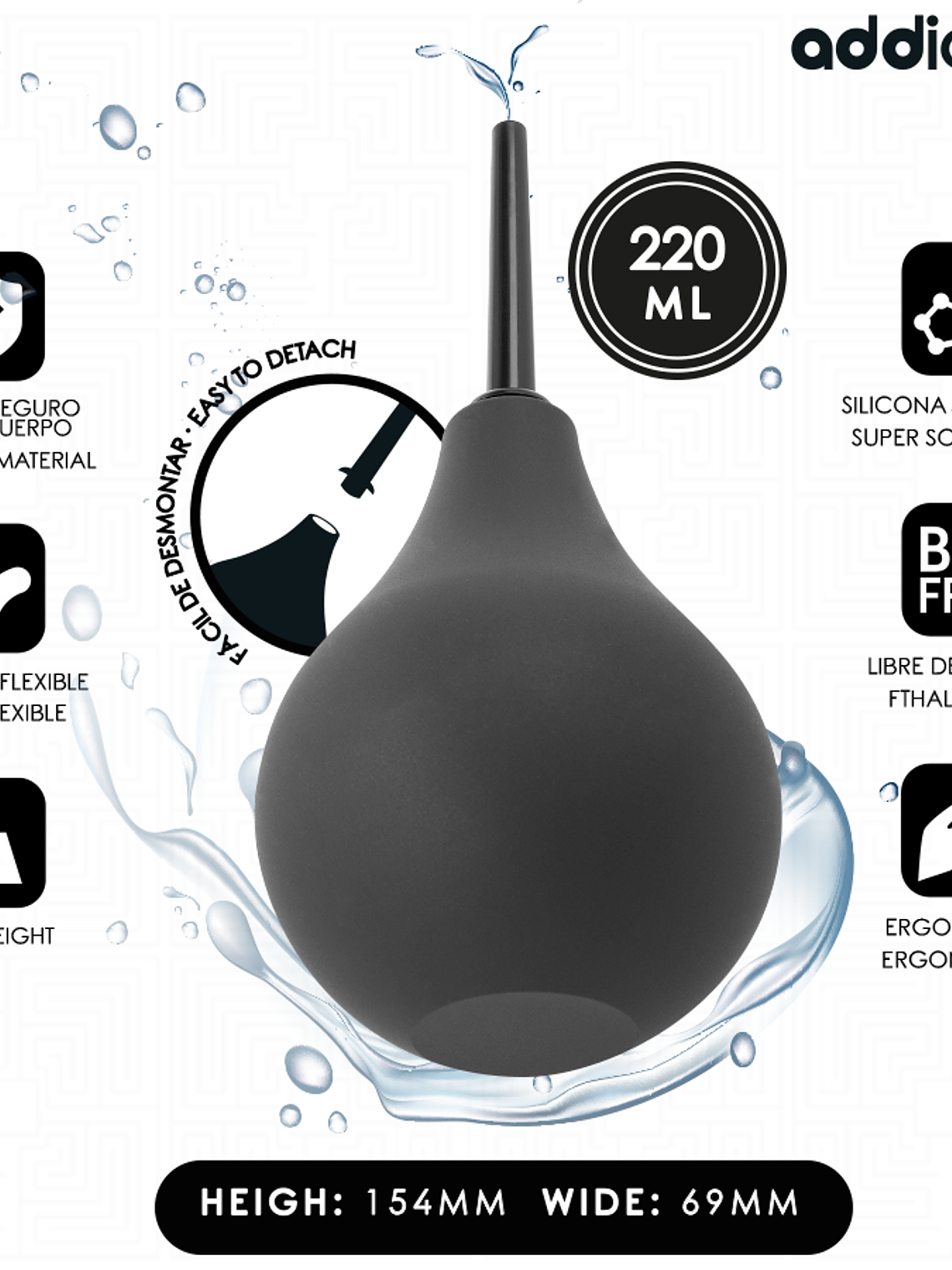 LIMPADOR ANAL DE VIAGEM TAMANHO L 220 ML 3