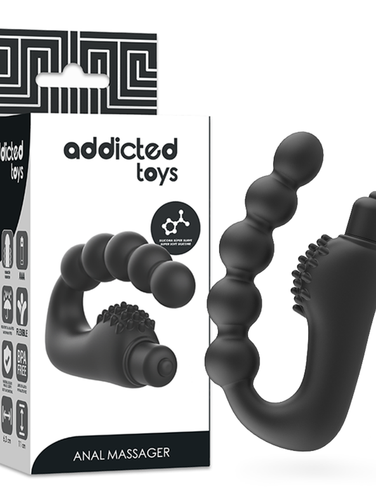 MASSAGEADOR ANAL PROSTÁTICO COM VIBRAÇÃO 2
