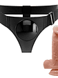 ARNÊS UNIVERSAL -COM DILDO - KEVIN 19 CM NATURAL - Thumbnail 1