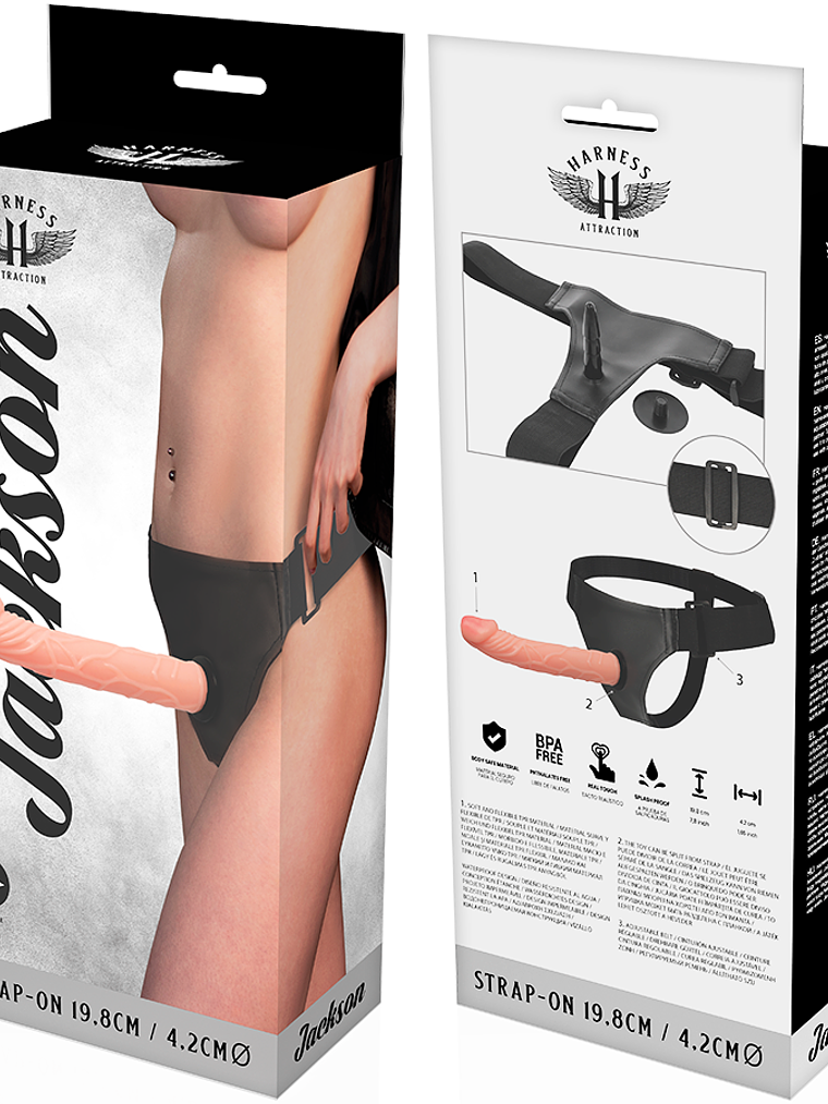 Arnês  JACKSON 19,8 CM -O- 4,2 CM 5
