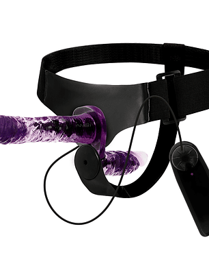  VIBRADOR RODNEY DUPLO ROXO 18 CM -O- 3,5 CM