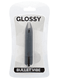 Vibrador Preto Fino - Glossy - Thumbnail 3