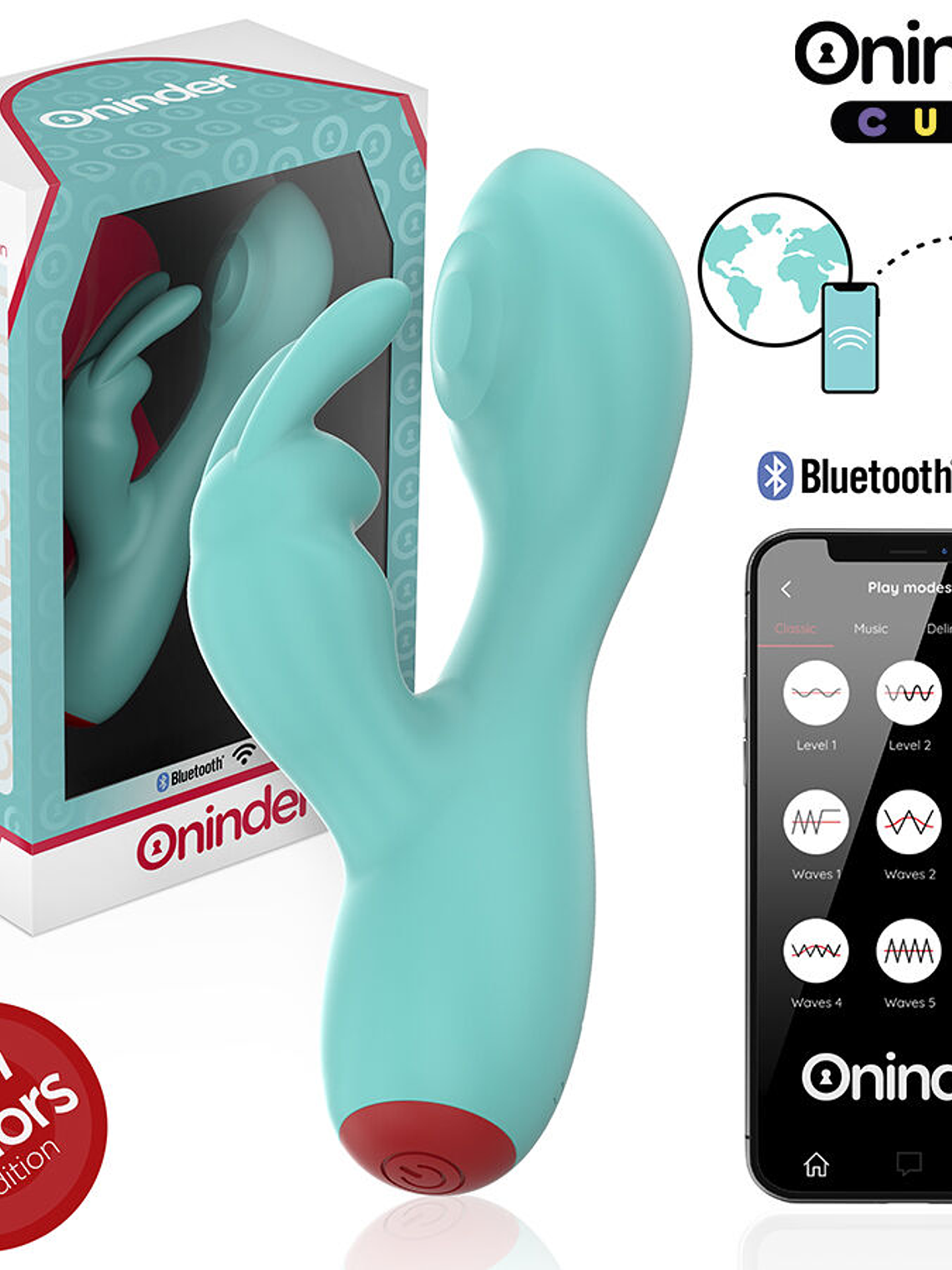 BUNNY - Vibrador Ponto G e Clitóris  9