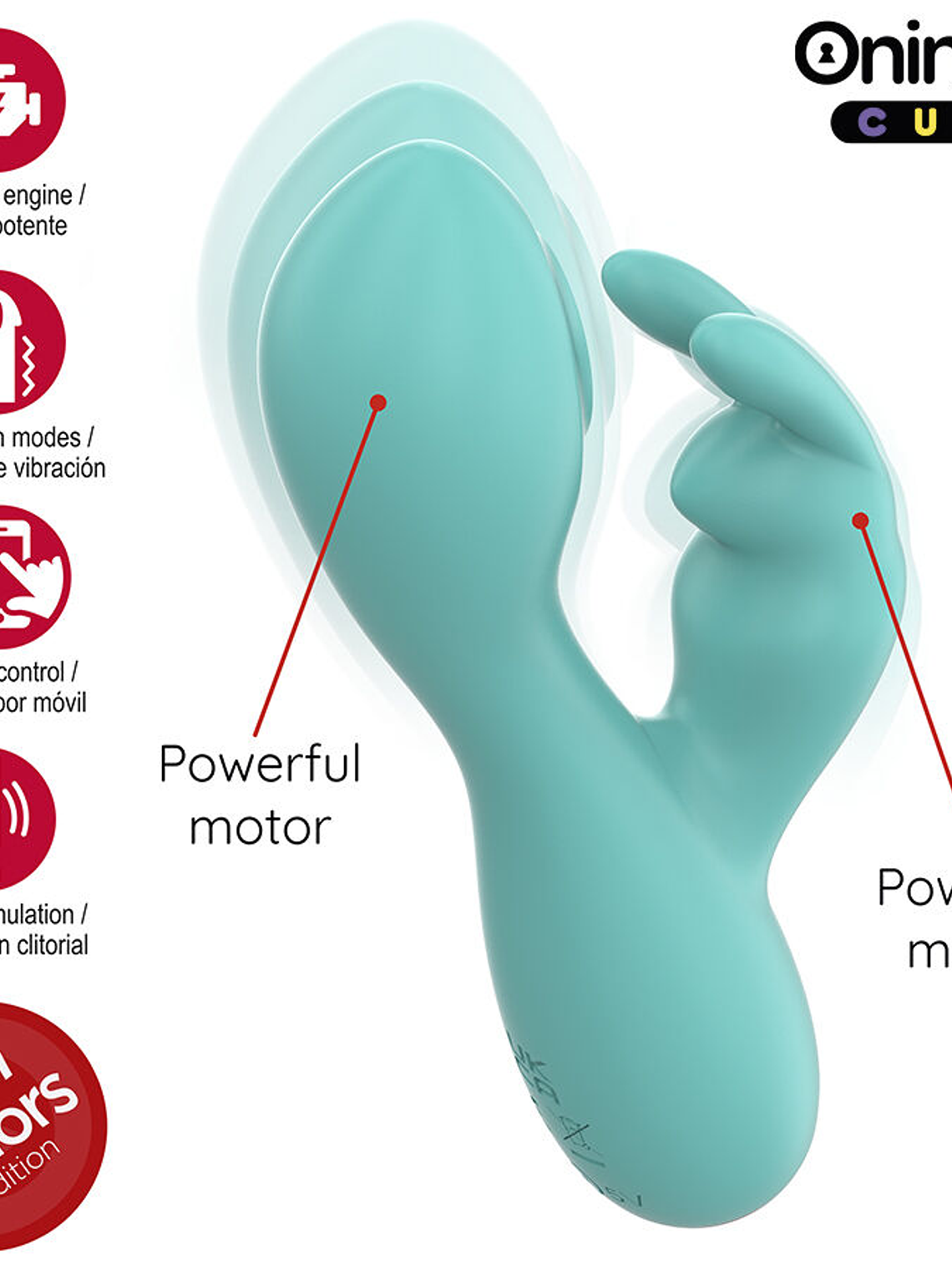 BUNNY - Vibrador Ponto G e Clitóris  13